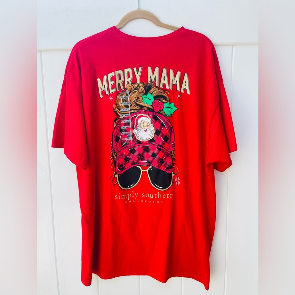 Simply Southern NWT 2XL TShirt Christmas 🎄